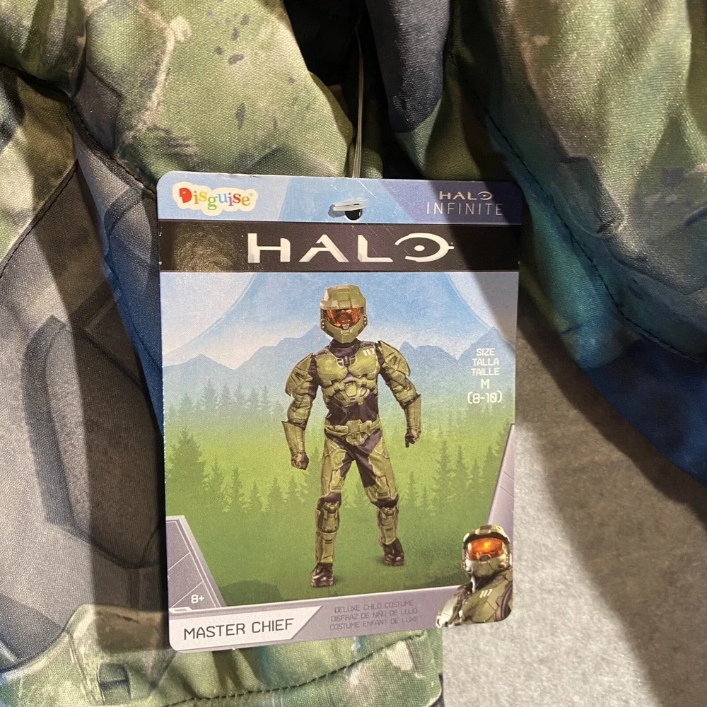 Disguise Boys Halo Master Chief Deluxe Costume Size M‎ 8-10 - Picture 5 of 8